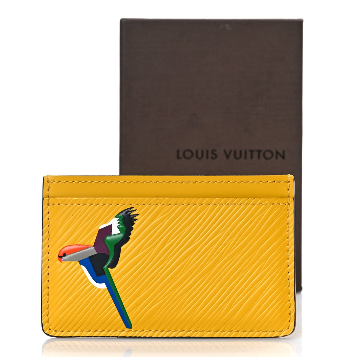 Epi Early Bird Card Holder Jonquille
