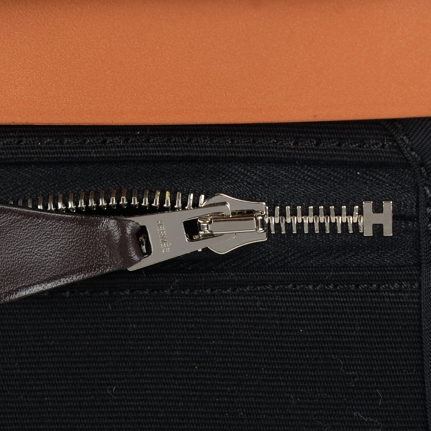 Hermes Vache Hunter Toile Herbag Zip PM 31 Black 16 of 16