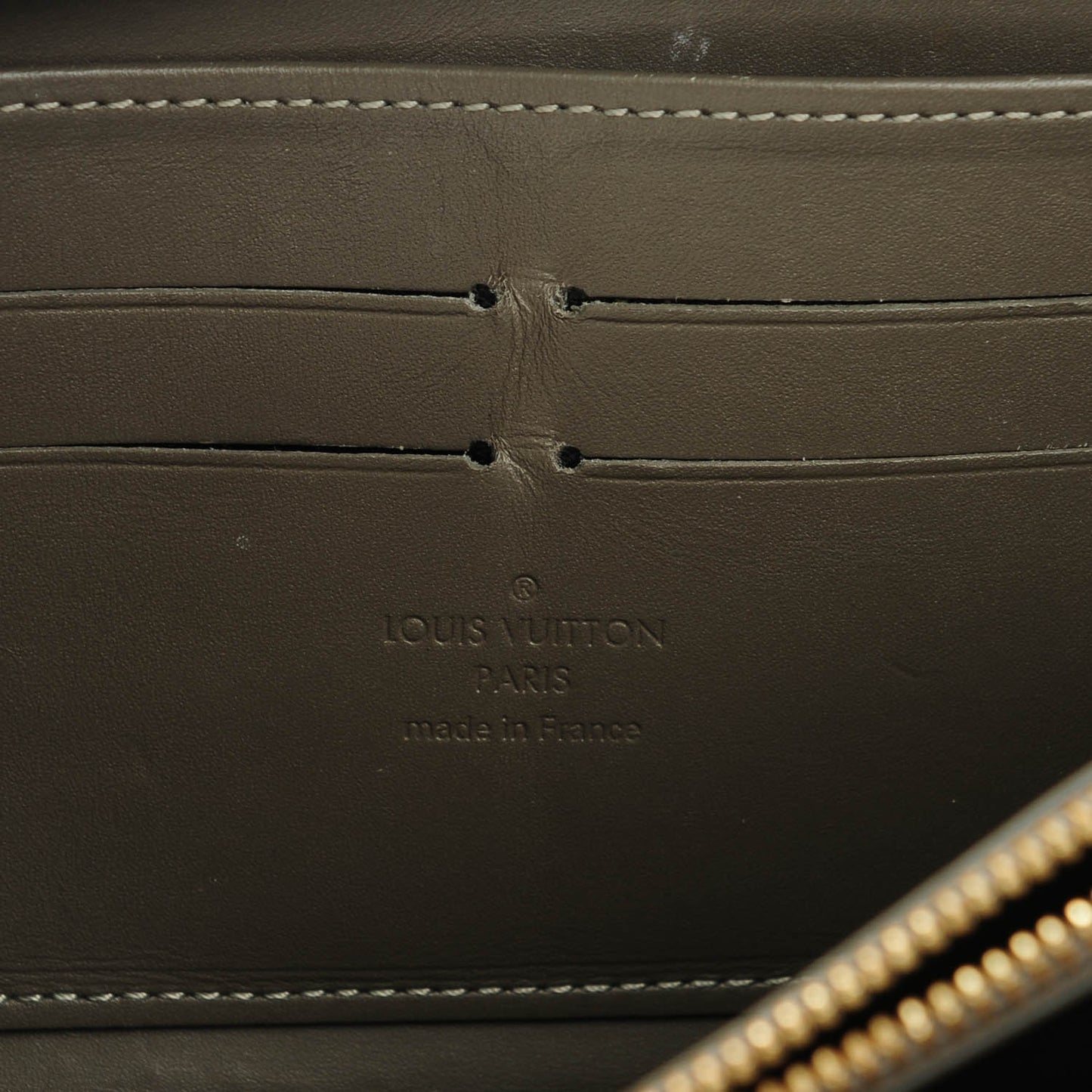 Vernis Zippy Wallet Gris Art Deco