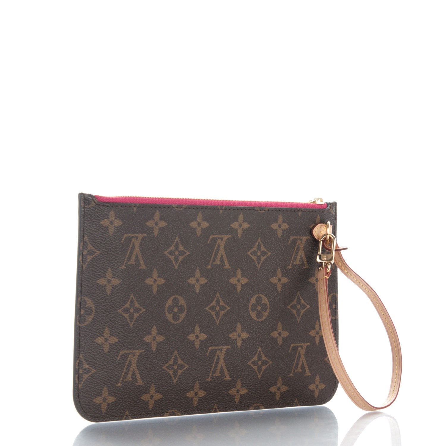 Louis Vuitton Monogram Neverfull MM GM Pochette Pivoine 3 of 7