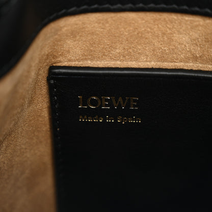 Loewe Smooth Calfskin Pebble Pouch  Black 6 of 10