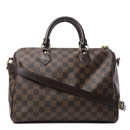 Louis Vuitton Damier Ebene Speedy Bandouliere 30 1 of 10