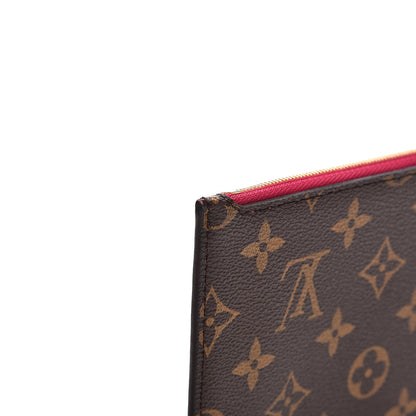 Louis Vuitton Monogram Neverfull MM GM Pochette Pivoine 7 of 7