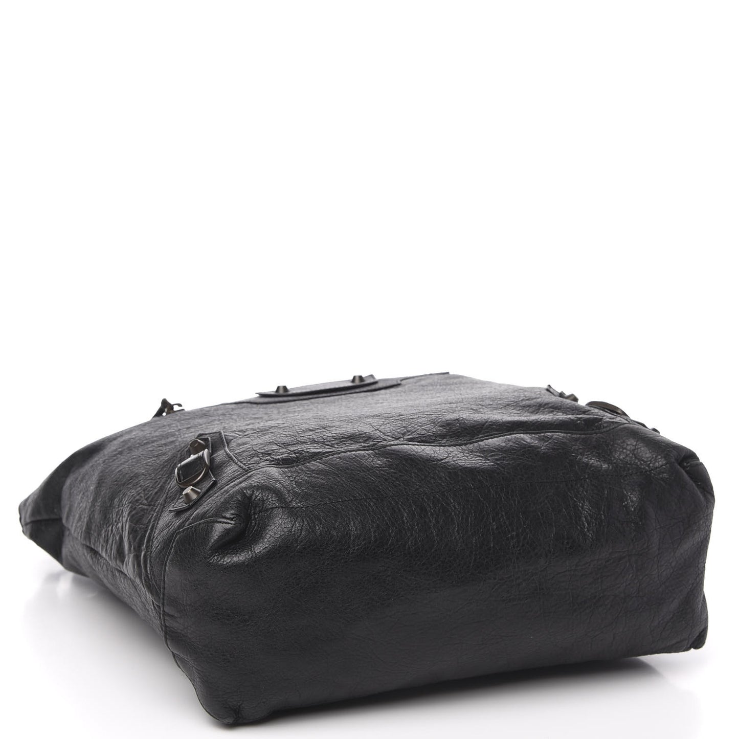 Agneau Classic Hardware Day Hobo Black