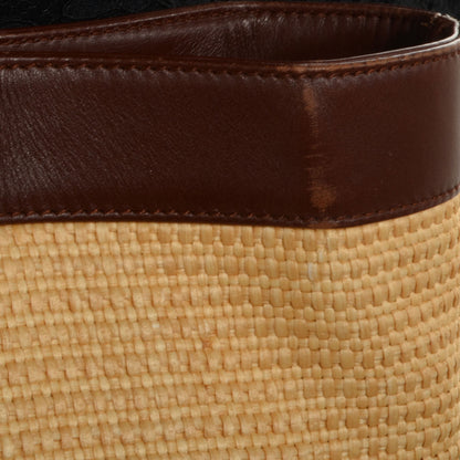 Chanel Straw Raffia Summer Tote Beige Brown 8 of 8