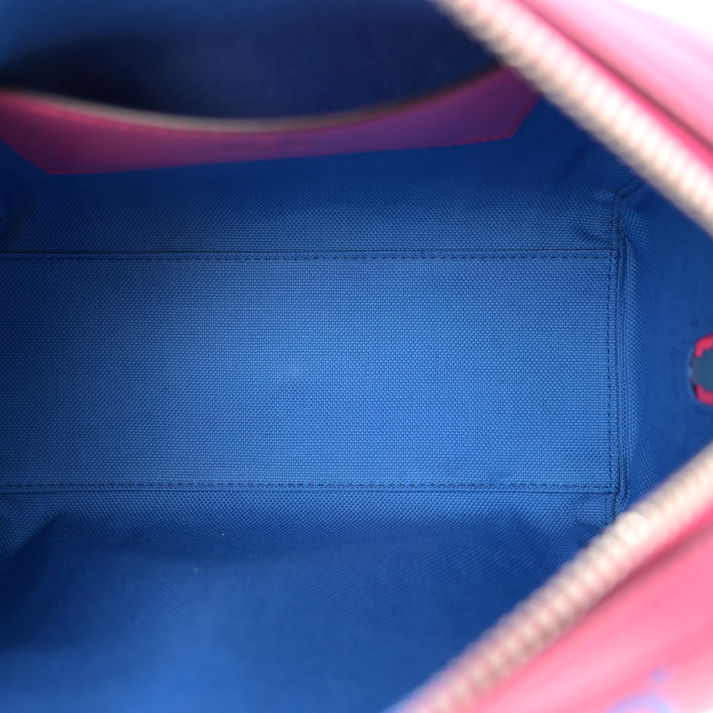 Calfskin GG Tennis Bi-Color Embossed Mini Duffle Bag Modern Fucsia Modern Blue