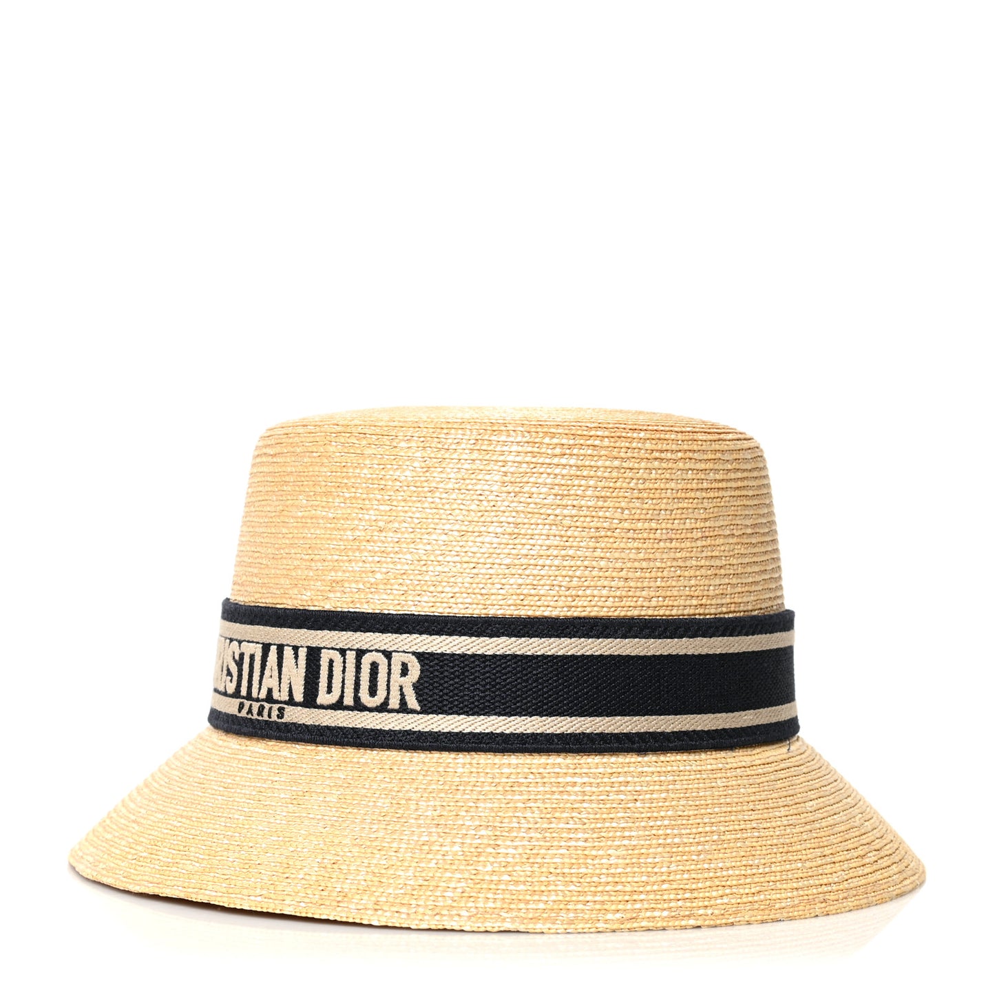 Straw Bucket Hat 57 Natural