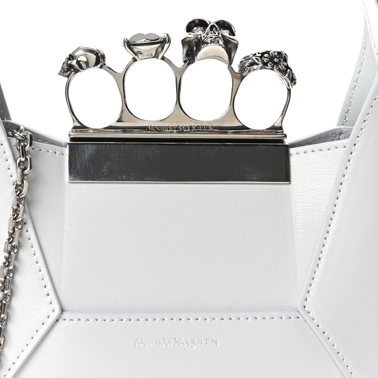 Alexander McQueen Calfskin Mini The Jeweled Hobo Dust 8 of 10