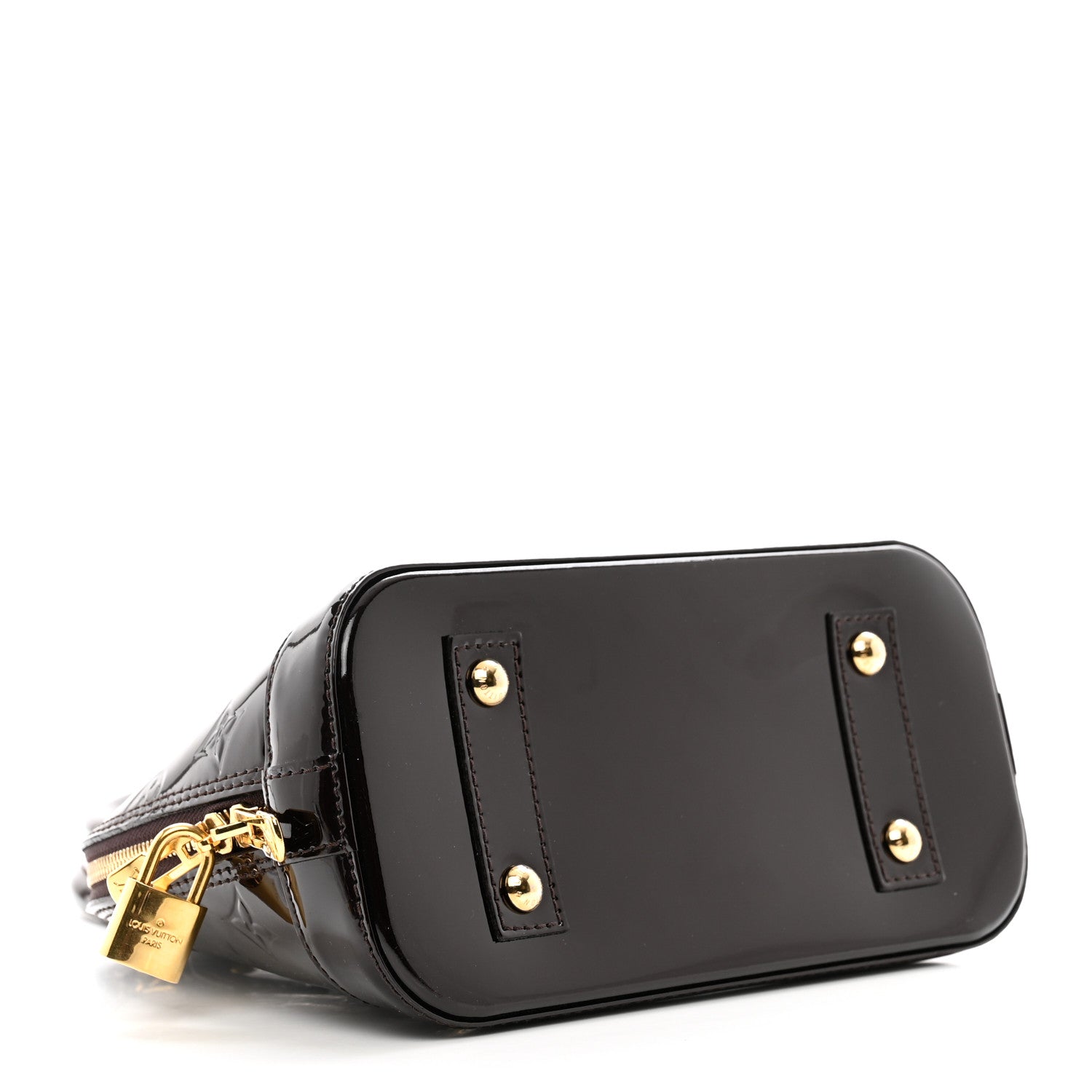 Louis Vuitton LOUIS VUITTON Vernis Alma BB Amarante 4 of 9