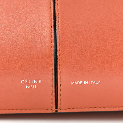 Celine Calfskin Medium Tri-Fold Bag Brick 6 of 13