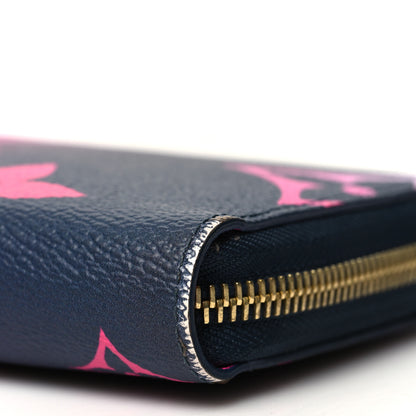 Louis Vuitton Monogram Giant Spring In The City Zippy Wallet Midnight Fuchsia 9 of 9