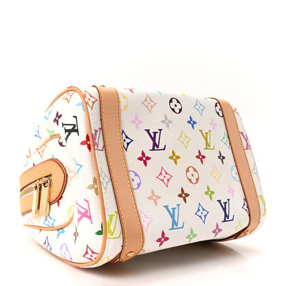 Louis Vuitton Monogram Multicolor Priscilla White 4 of 9