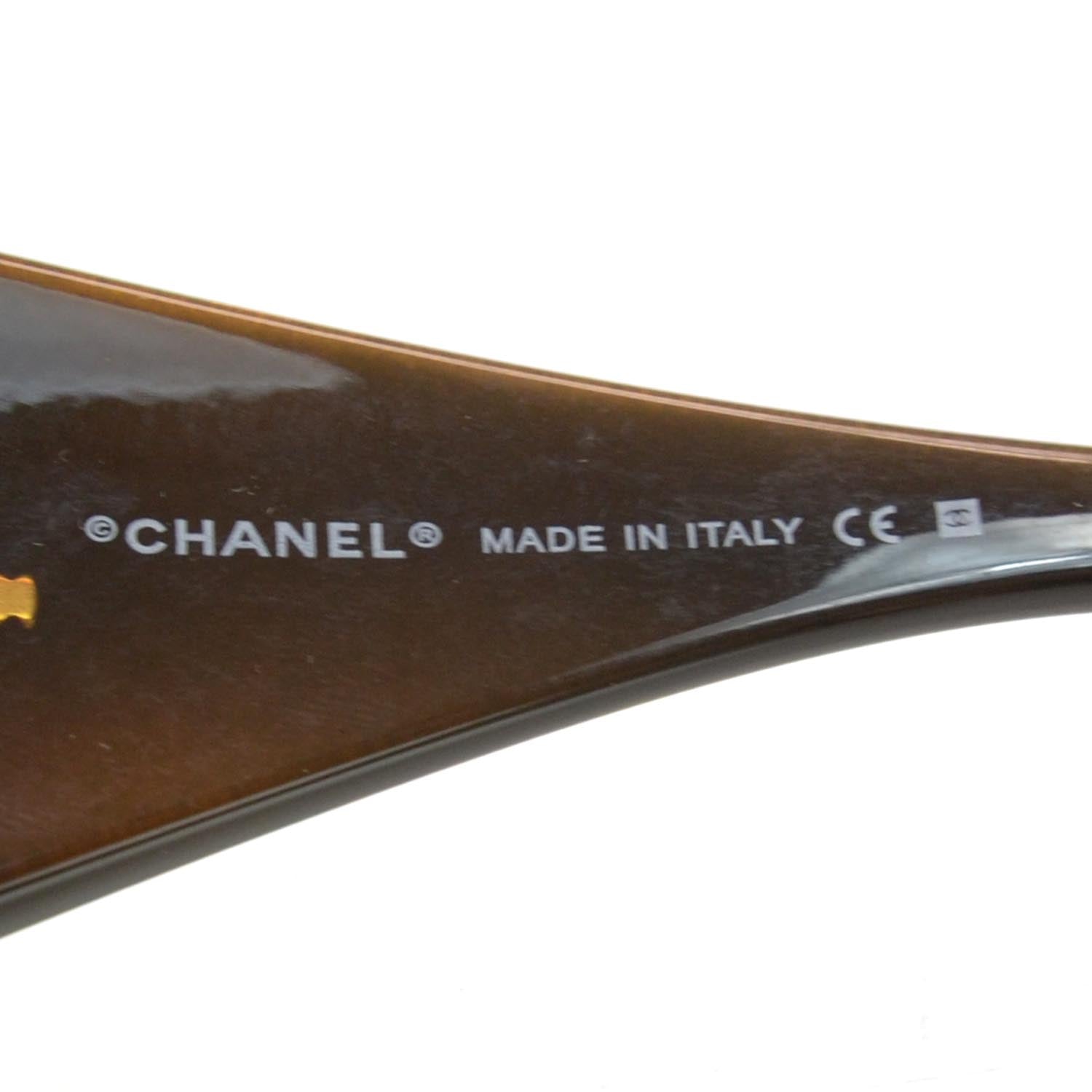 Chanel CC Logo Sunglasses 5086 Brown 4 of 6