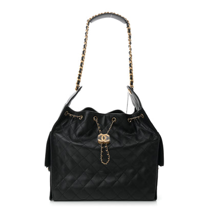 Chanel Caviar Quilted Medium Chanel 25 Handbag Black 1 of 10