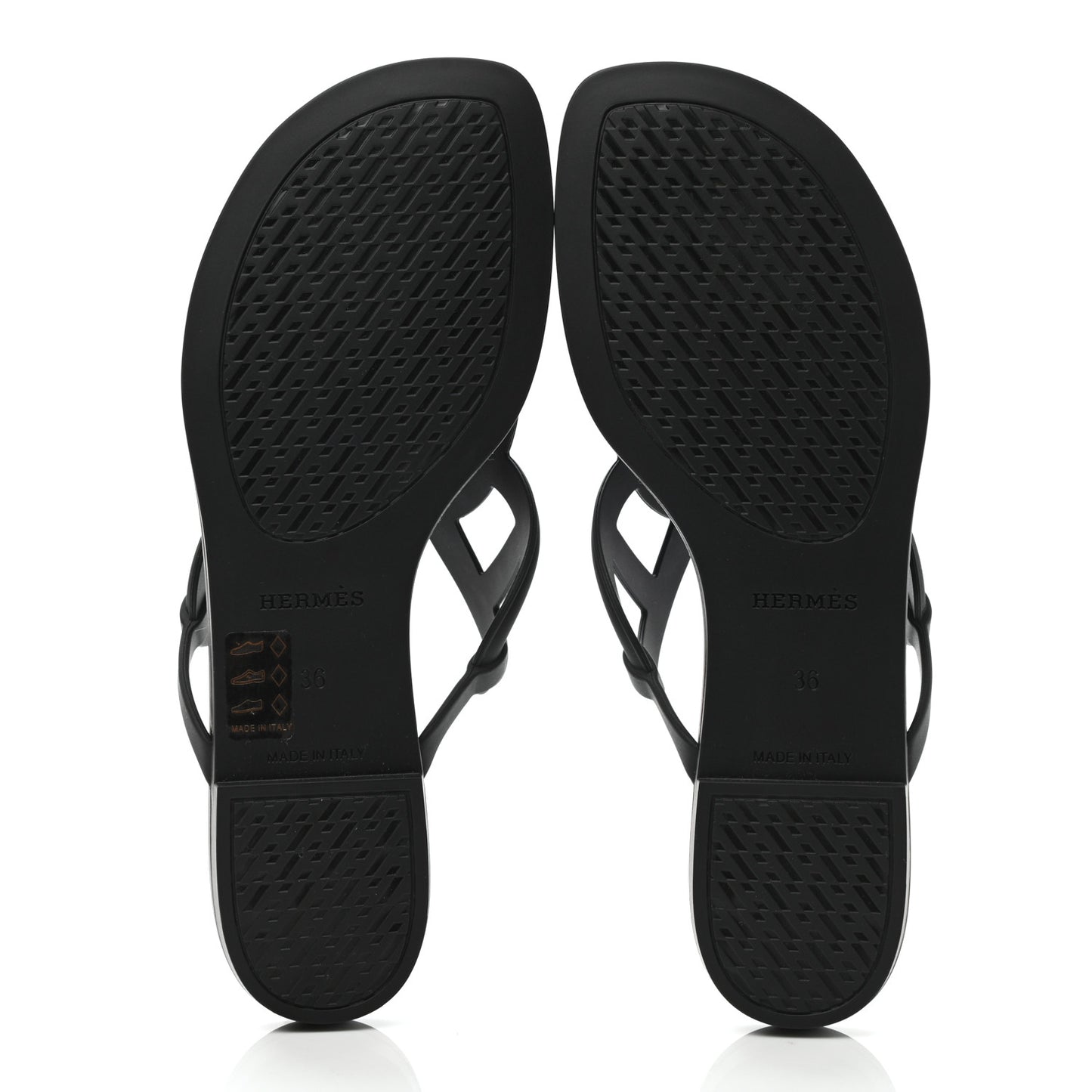 Rubber Womens Egerie Sandals 36 Black