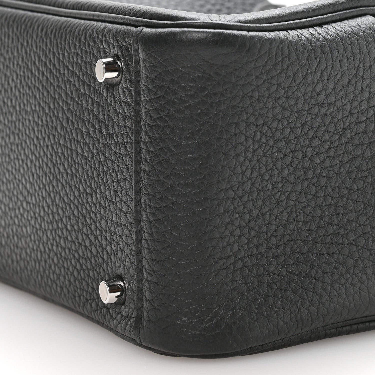 Hermes Taurillon Clemence Mini Lindy 20 Black 10 of 11