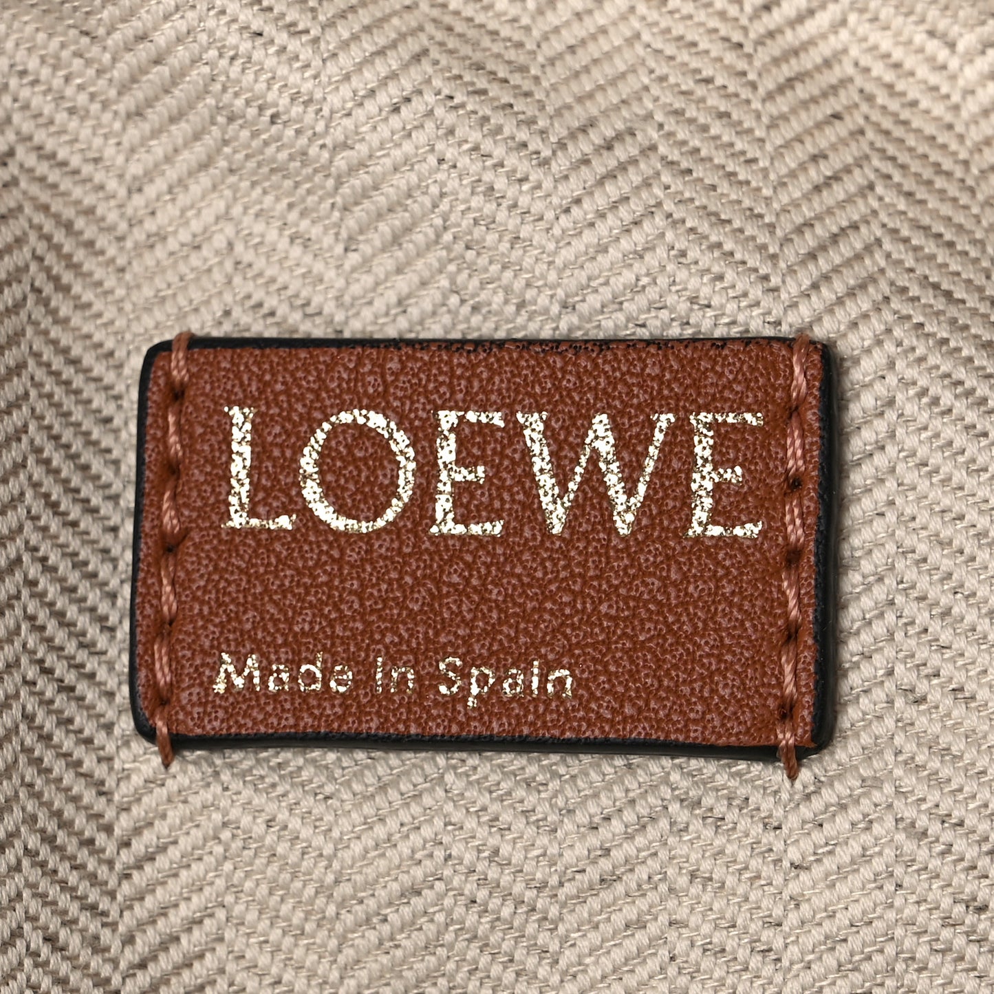 Jacquard Anagram Calfskin Small Cubi Bag Ecru Tan