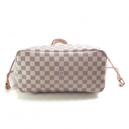 Louis Vuitton Damier Azur Neverfull MM Tote Bag Purse cw22500 5 of 8