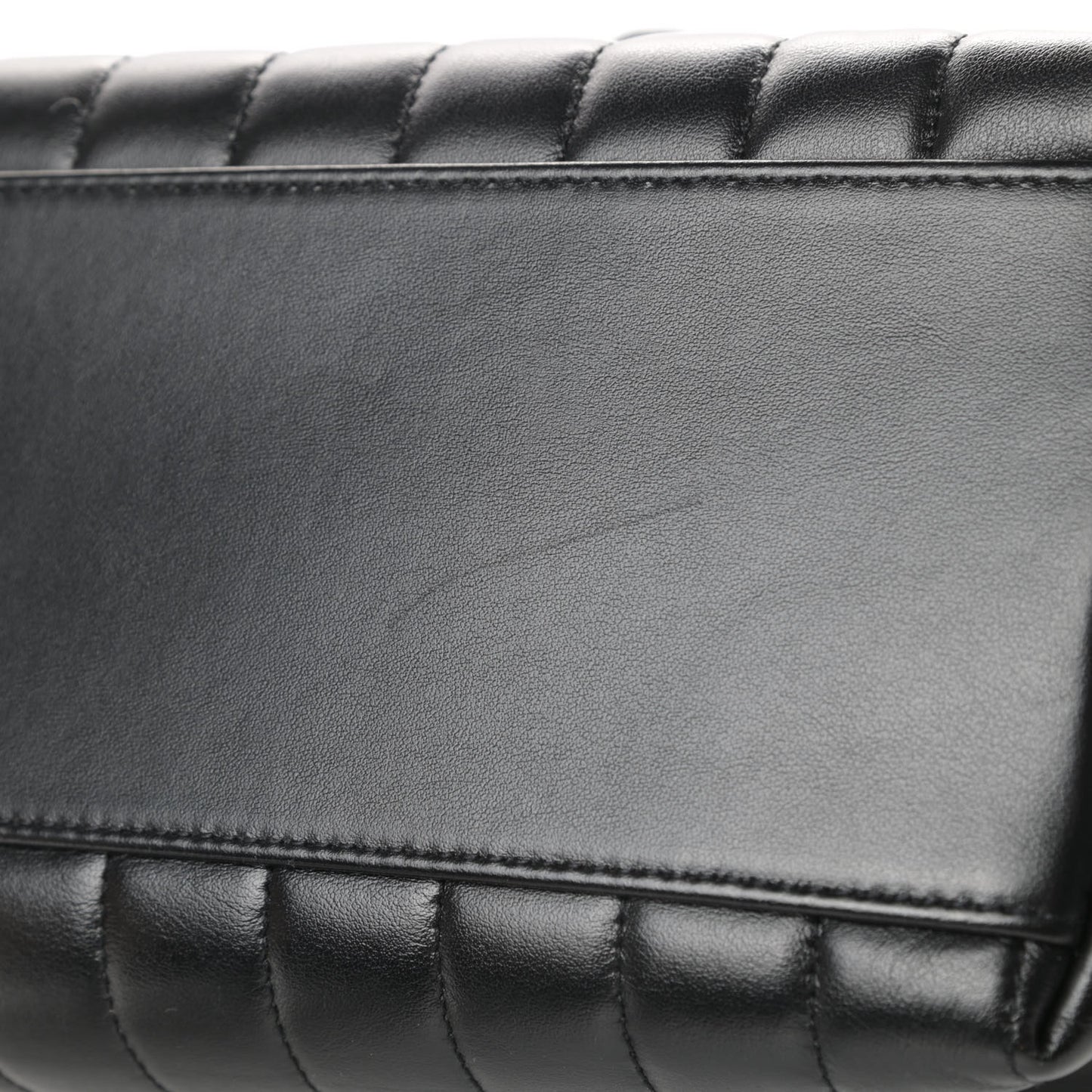 Calfskin Y Quilted Monogram Medium Loulou Backpack Black