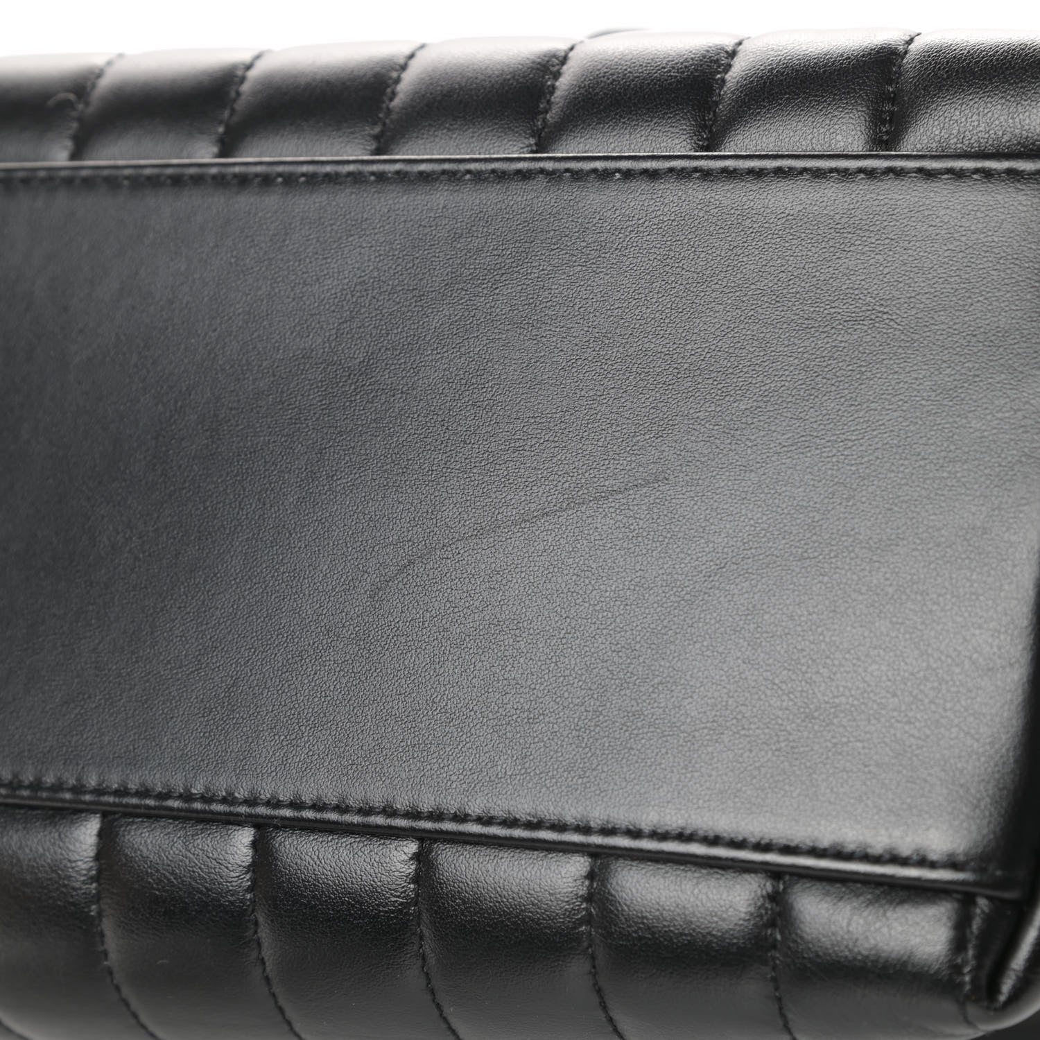 Saint Laurent Calfskin Y Quilted Monogram Medium Loulou Backpack Black 12 of 12