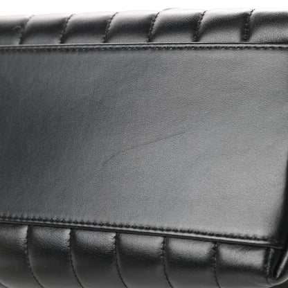 Saint Laurent Calfskin Y Quilted Monogram Medium Loulou Backpack Black 12 of 12