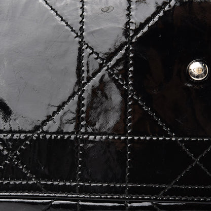 Christian Dior Patent Cannage Medium Le Trente Tote Black 9 of 13
