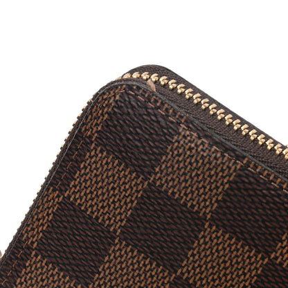 Louis Vuitton Damier Ebene Clemence Wallet Rose Ballerine 8 of 8
