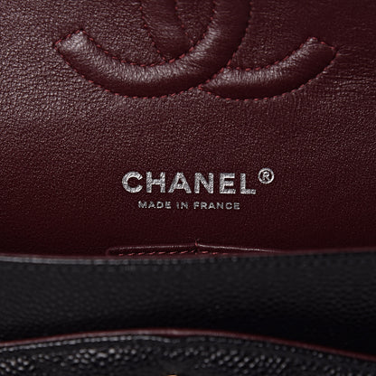 Chanel Caviar Quilted Medium Double Flap Black 8 of 11