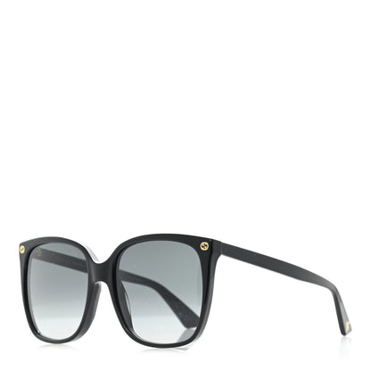 Gucci Acetate GG Sunglasses GG0022S Black 1 of 9