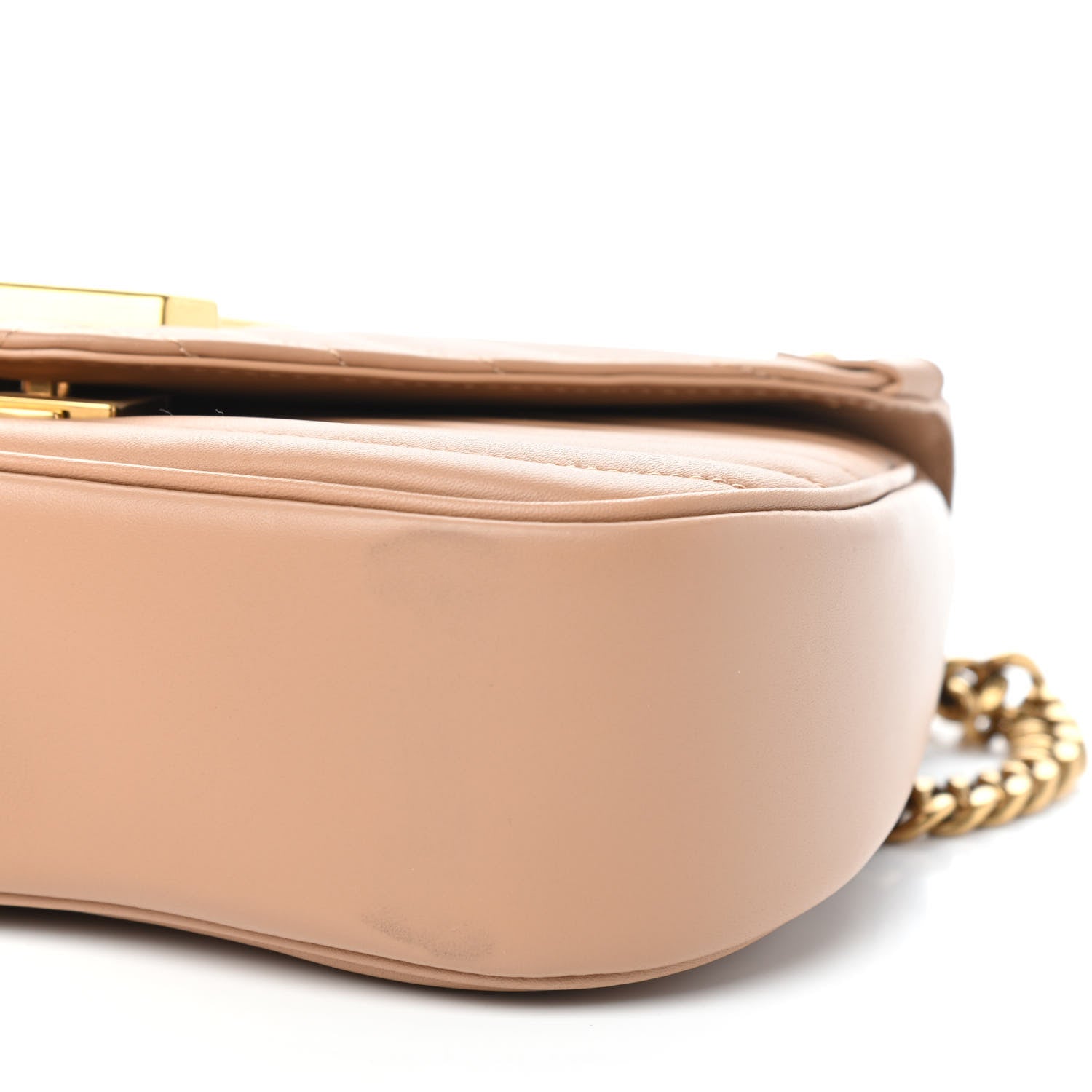 Louis Vuitton Calfskin New Wave Chain MM Noisette 8 of 11