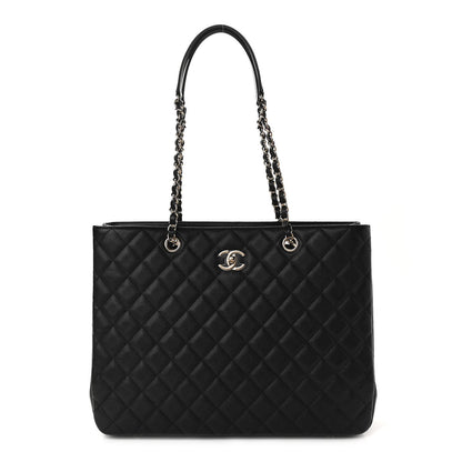 Chanel Caviar Quilted Large Shopping Tote Black 1 of 10