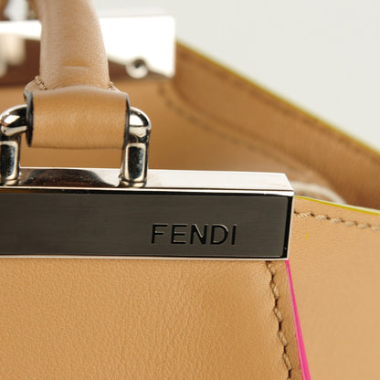 Fendi Vitello Dolce Mini 3Jours Tote Cuoio 8 of 8