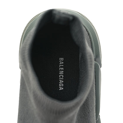 Balenciaga Technical 3D Recycled Knit Womens Speed 2.0 Sneakers 40 Monocolor Dark Kaki 7 of 7
