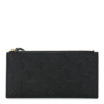 Louis Vuitton Empreinte Felicie Chain Wallet Zippered Insert Black 1 of 10
