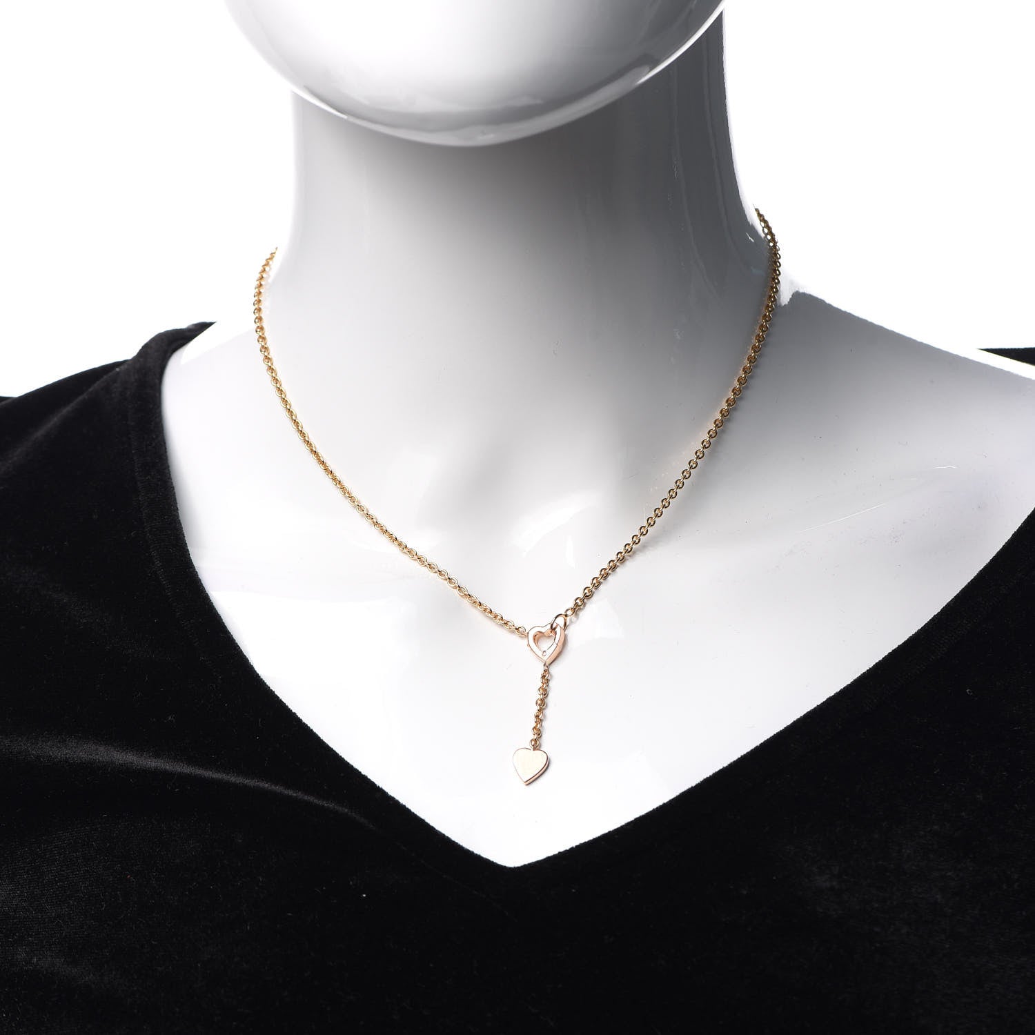 Cartier 18K Pink Gold Mon Amour Lariat Necklace 2 of 7