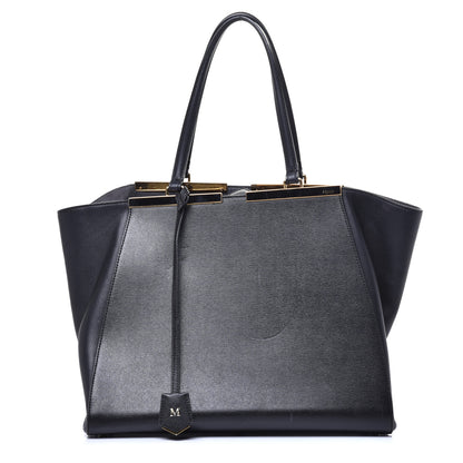 Fendi Vitello Elite Large 3Jours Tote Black 1 of 10