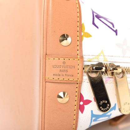 Louis Vuitton Monogram Multicolor Alma White 9 of 11