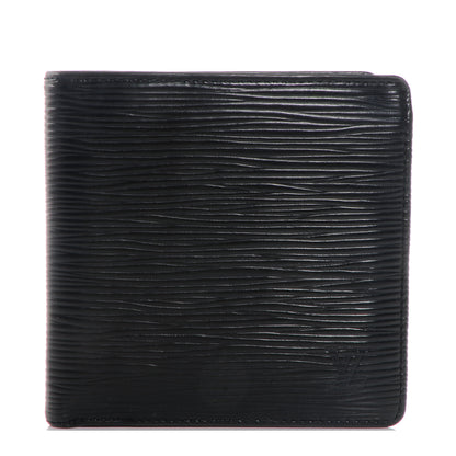 Louis Vuitton Epi Porte-Billets Cartes Credit Monnaie Wallet Black 1 of 7