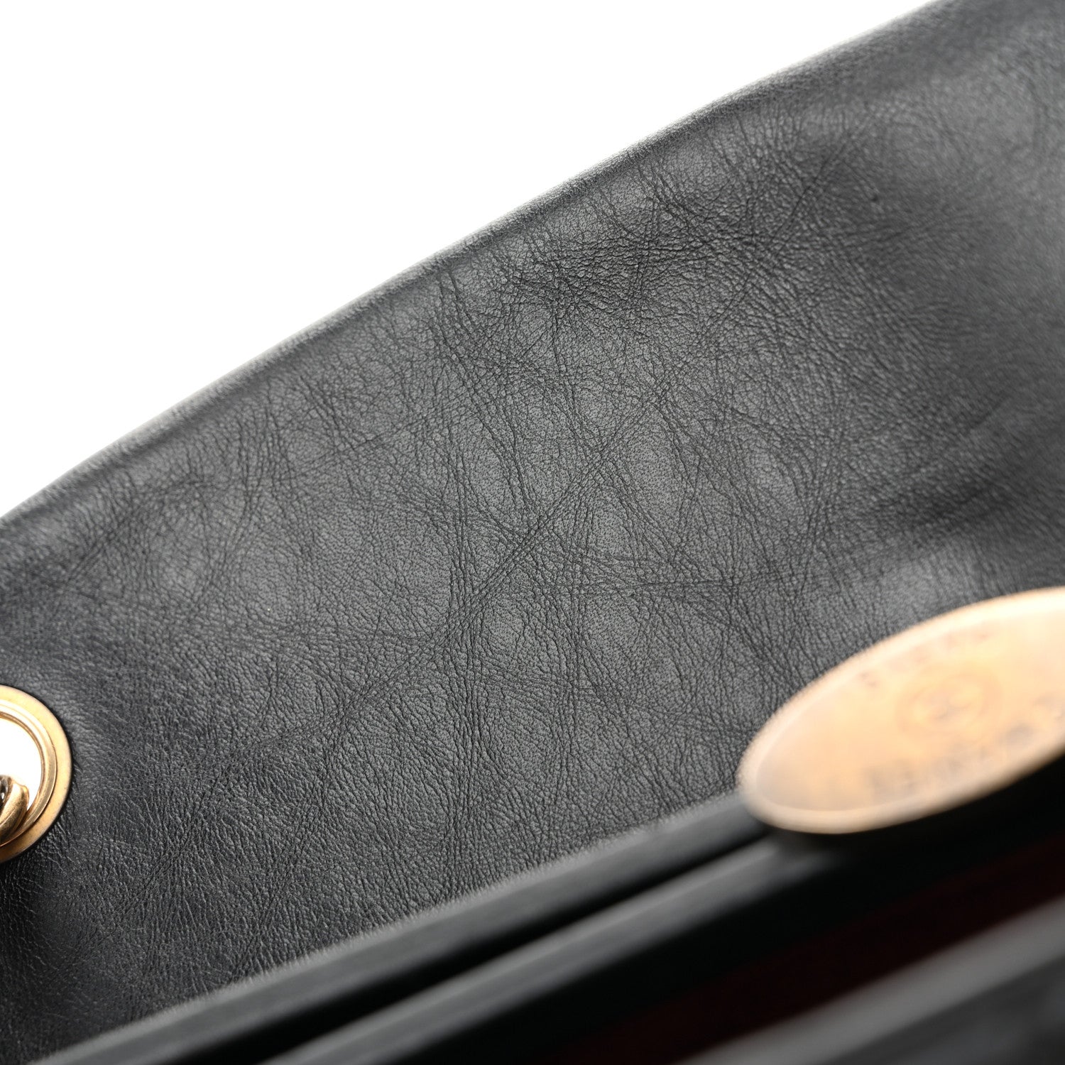 Chanel Aged Calfskin Large Just Mademoiselle Bowling Bag Black 27 of 27
