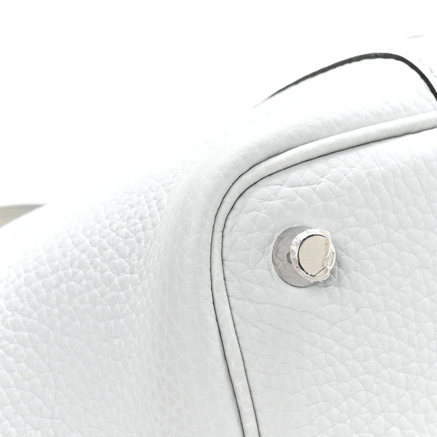 Hermes Taurillon Clemence Picotin Lock 18 PM Bleu Pale 17 of 25