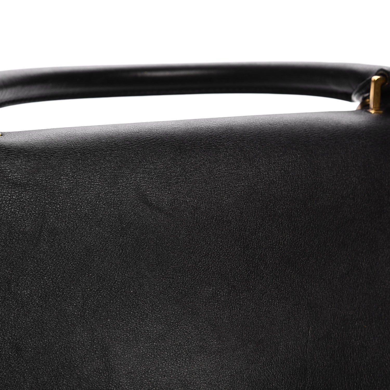 Celine Smooth Calfskin Small Tri-Color Trapeze Black 9 of 10
