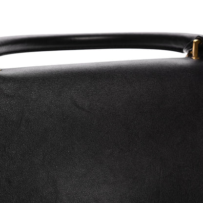 Celine Smooth Calfskin Small Tri-Color Trapeze Black 9 of 10