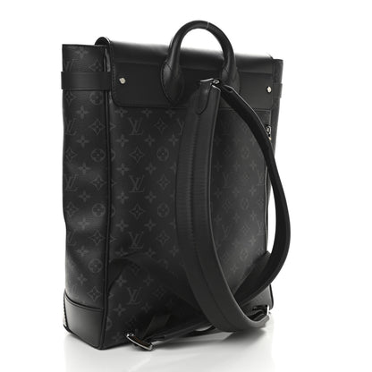 Louis Vuitton Monogram Eclipse Steamer Backpack 3 of 9