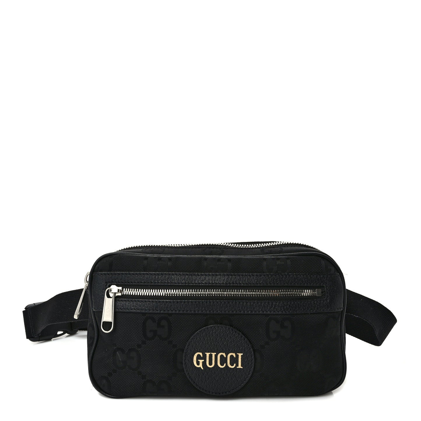 Econyl Nylon Monogram Off The Grid Belt Bag Black