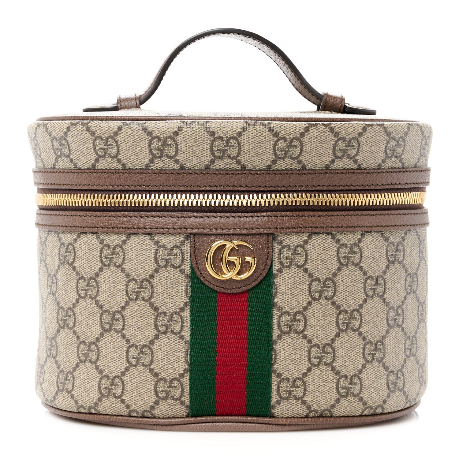 Gucci GG Supreme Monogram Ophidia Vanity Cosmetic Case 1 of 11