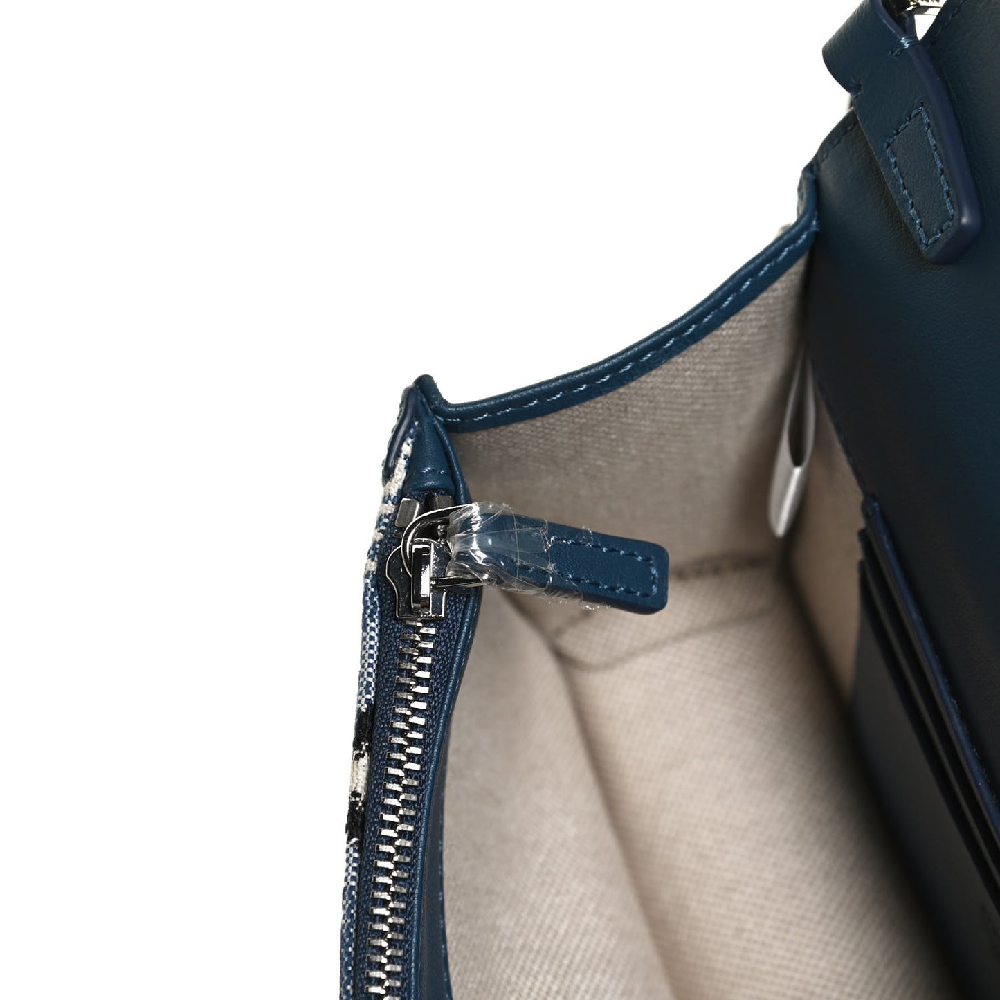Vintage Jacquard Monogram Mini Tracy Crossbody Blue