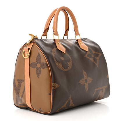 Louis Vuitton Reverse Monogram Giant Speedy Bandouliere 30 3 of 12