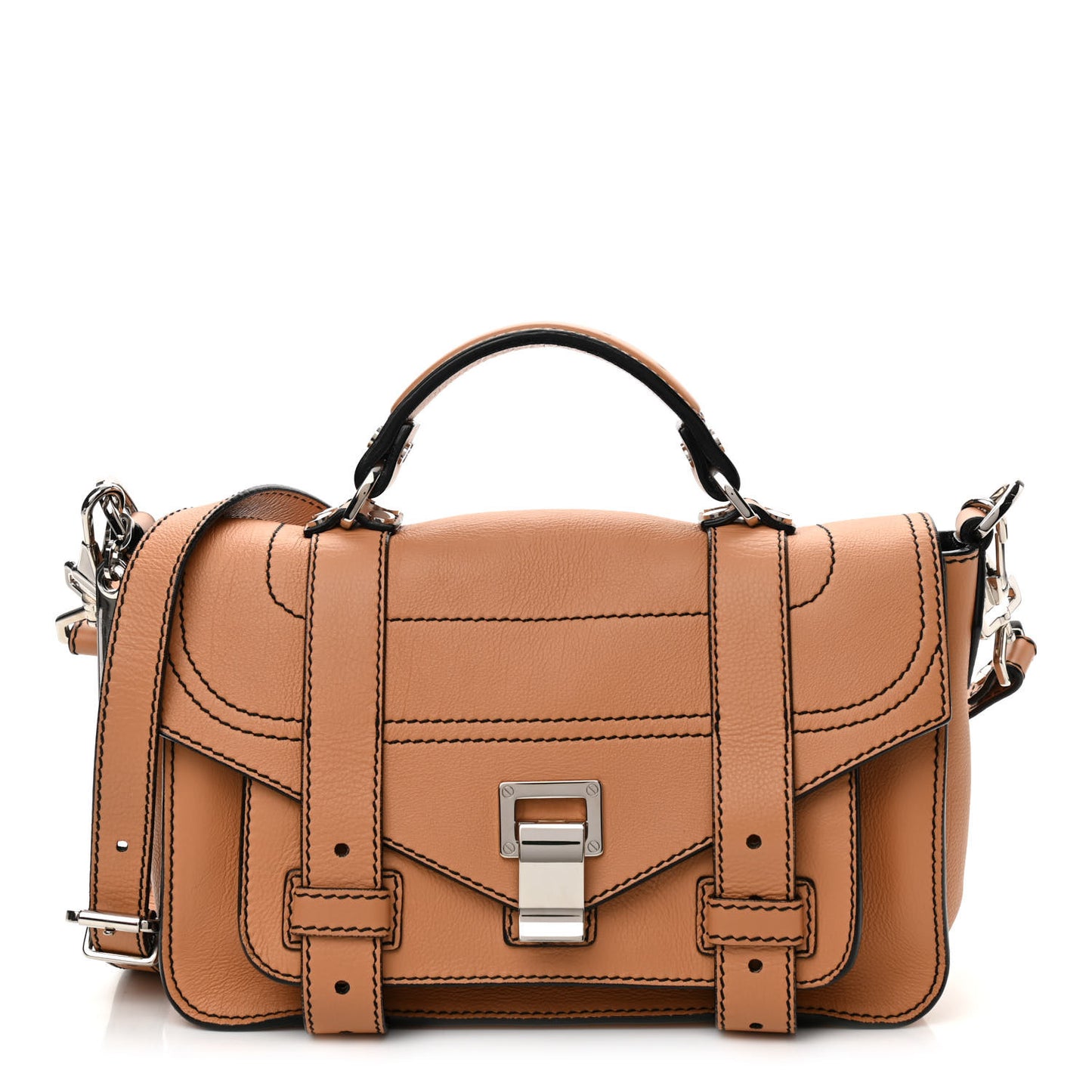 Lambskin Tiny PS1 Satchel Birch