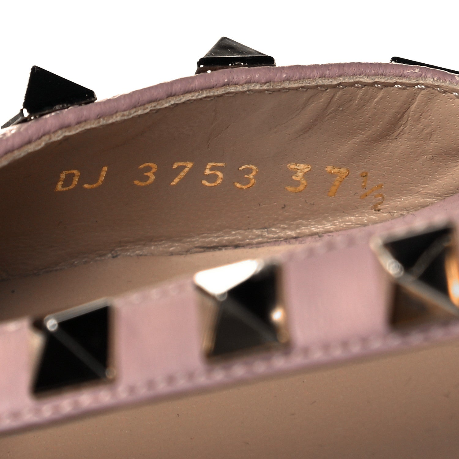 Valentino Garavani Calfskin Nappa Rockstud Ankle Strap 65mm Pumps 38 Alpaca Poudre 8 of 8