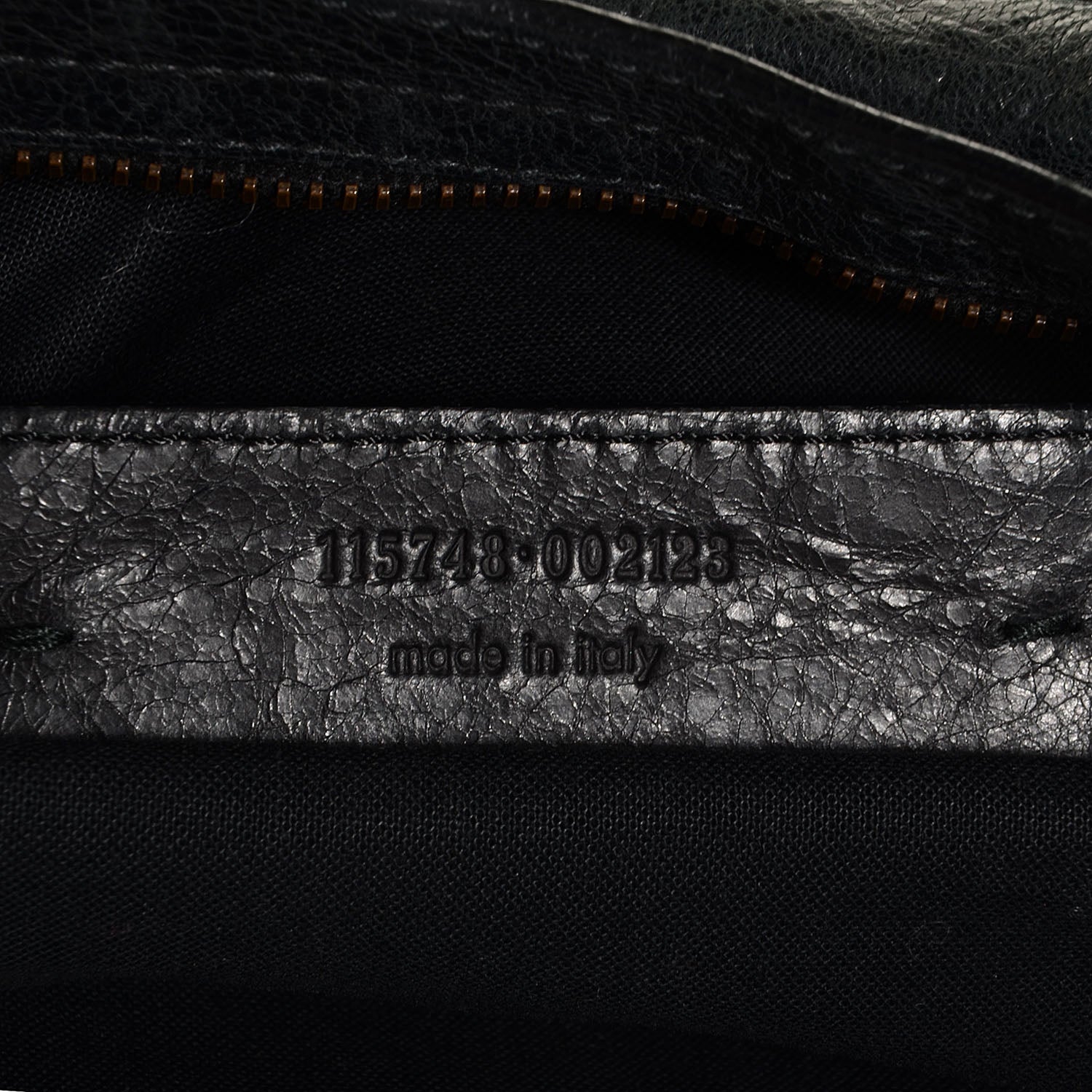 Balenciaga Agneau Classic Hardware City Black 11 of 12